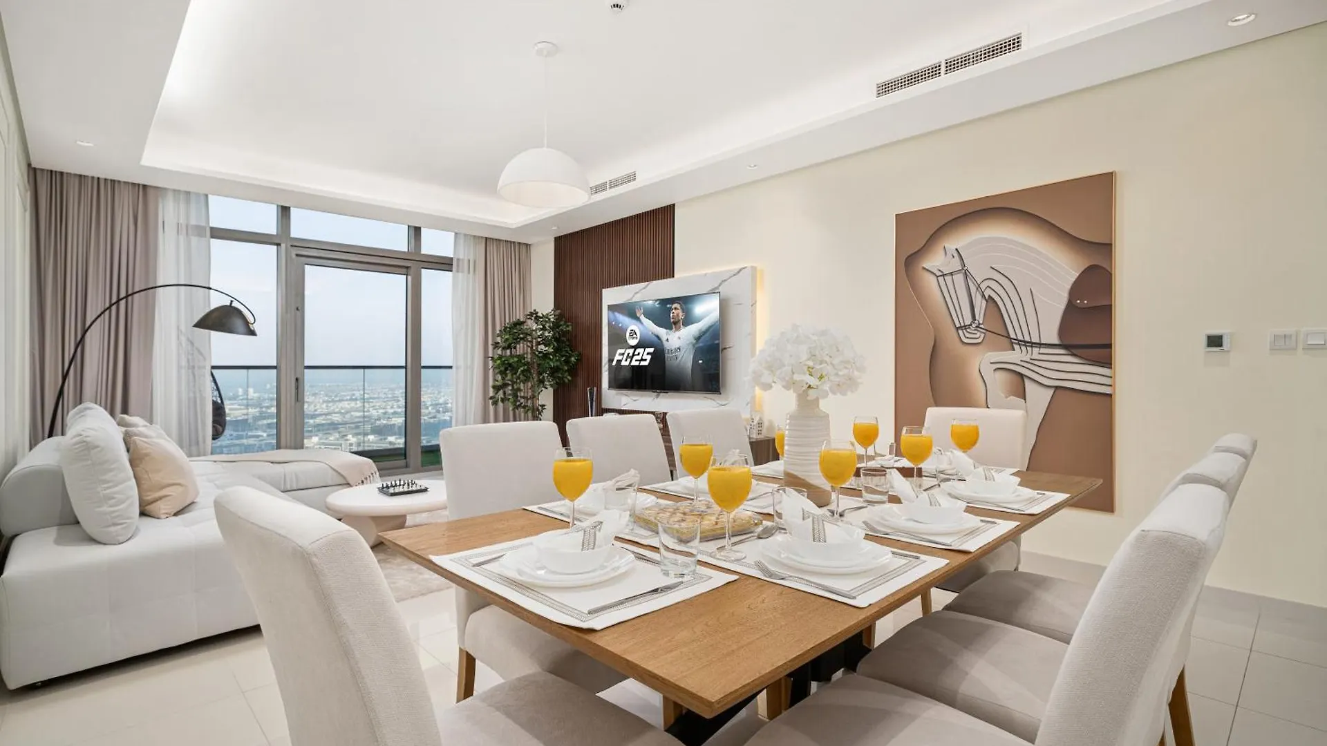 Burj Khalifa Infinity Pool 2Br Sea & City View Dubai Apartment